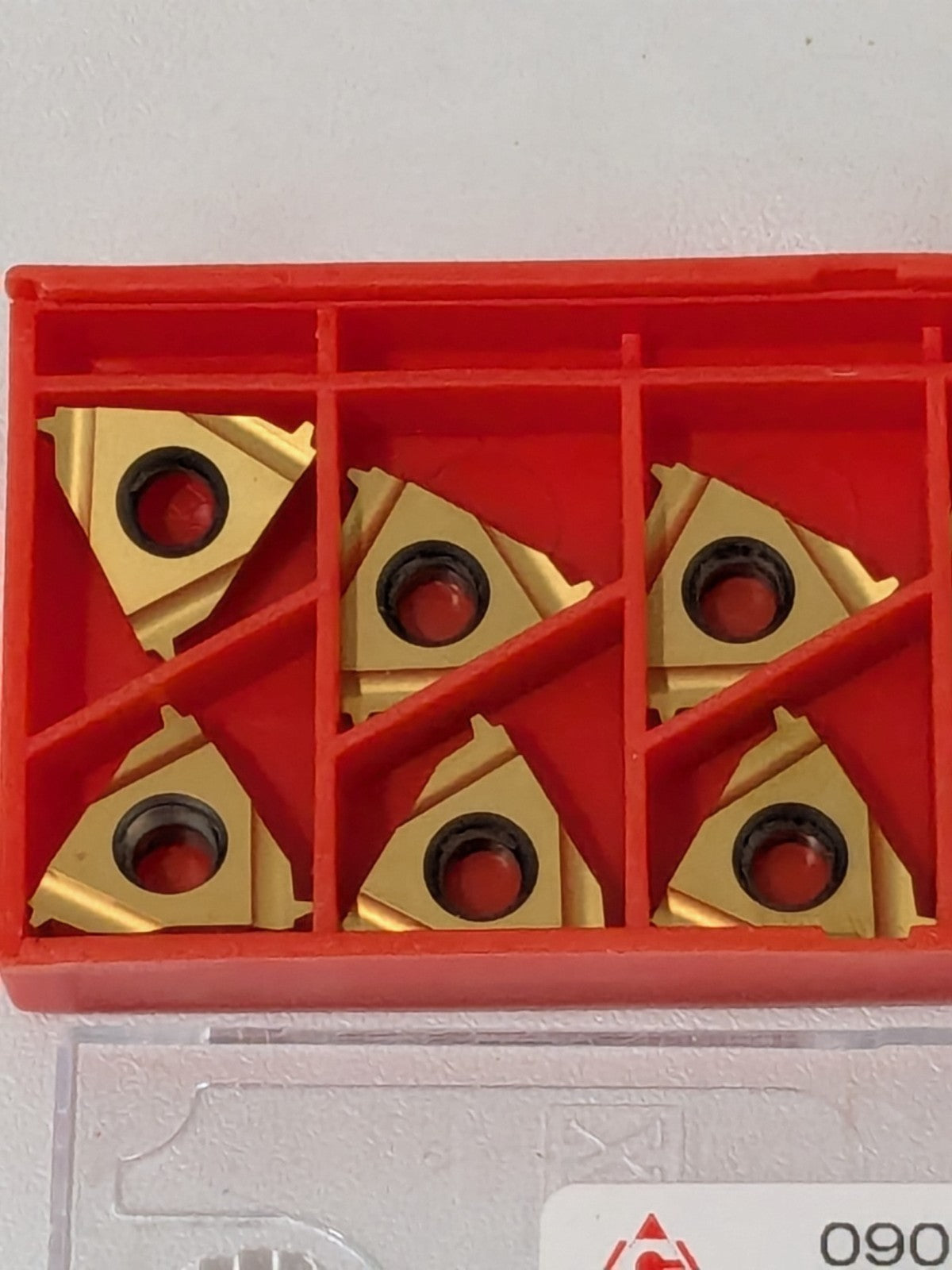 CARMEX Laydown Threading Insert: 16 IR 16 ACME BXC, Carbide Qty 10 05767595