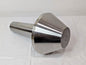 Riten Live Center MT6 Bull Nose Point 6-1/2″ Head Diam 56636