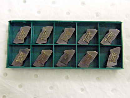 Tool-Flo Carbide Double Grooving Inserts 0.125"W Grade AC50C Qty 10 594062R