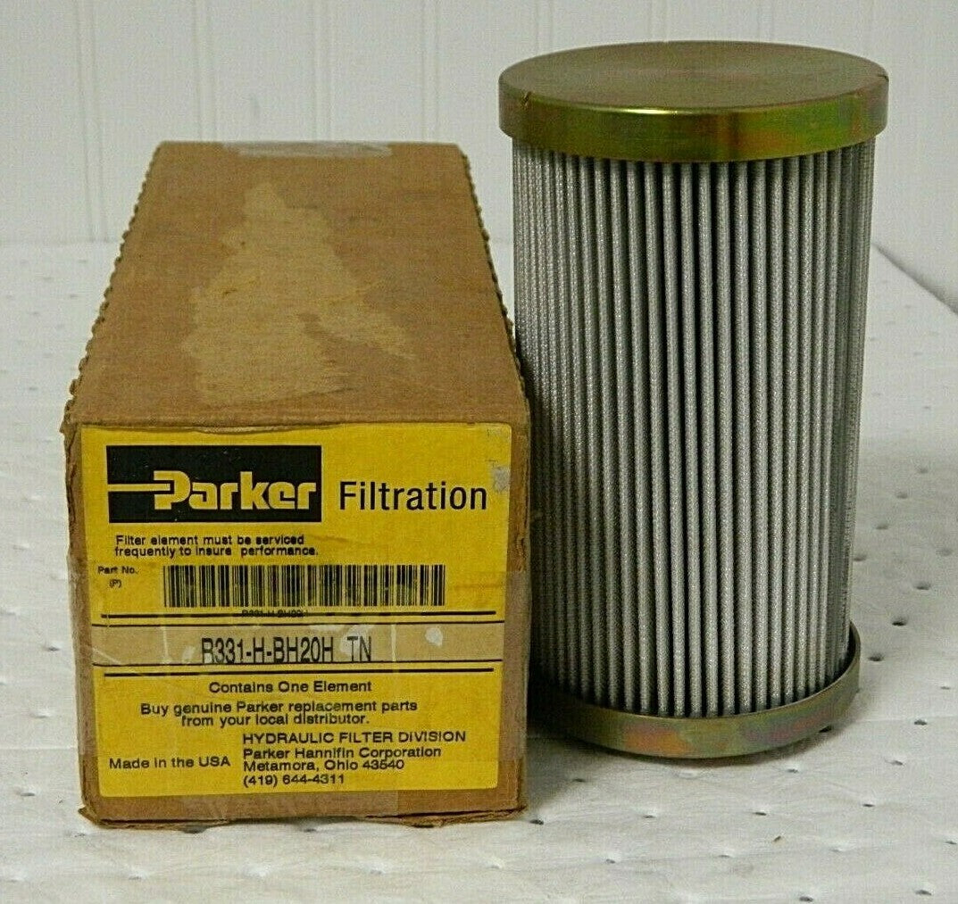 Parker Hydraulic Filter Element 1.9" x 3.6" x 6.4" R331-H-BH20H P