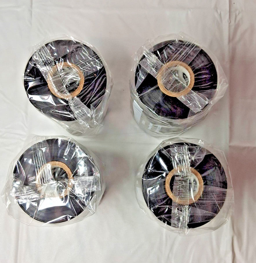 QTY 4 Zebra 2100 High-Performance Wax Thermal Ribbon 4.33" x 1476' 02100BK11045