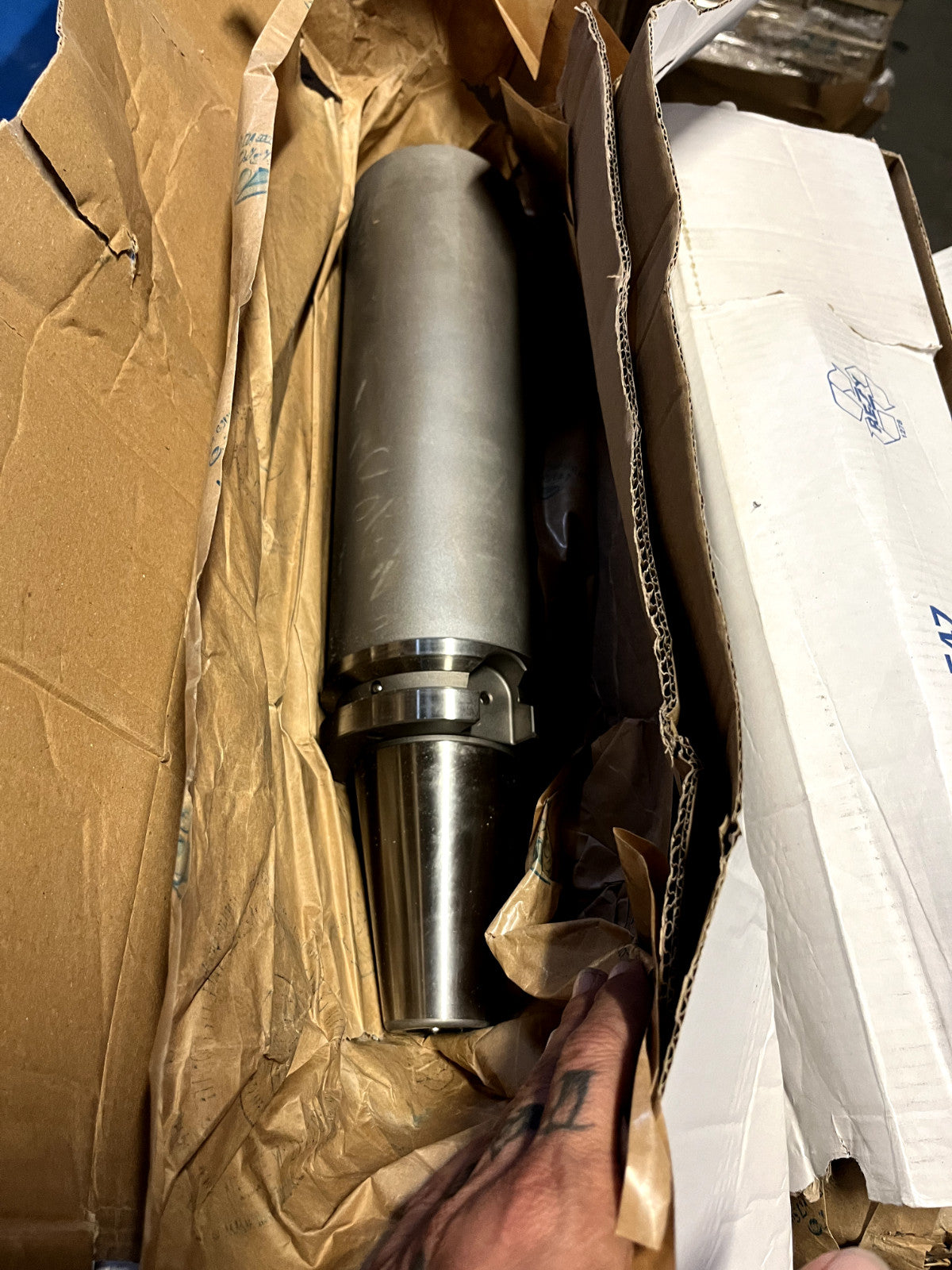 SECO Rotary Tool Holder Blank: Taper Shank BT50 Taper 3.74" Dia