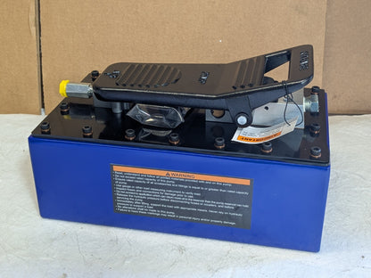 WorkSmart Single Acting Air Hydraulic Treadle Pump 10,000 PSI Max WS-MH-HPC1-004