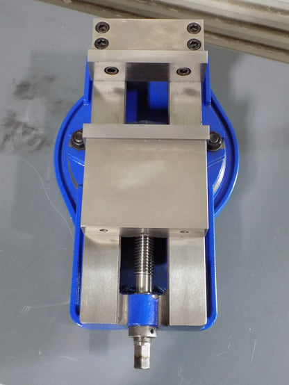 Manual Milling Macine Vise w/ Swivel Base 6" Jaw Width 7-1/2" Opening