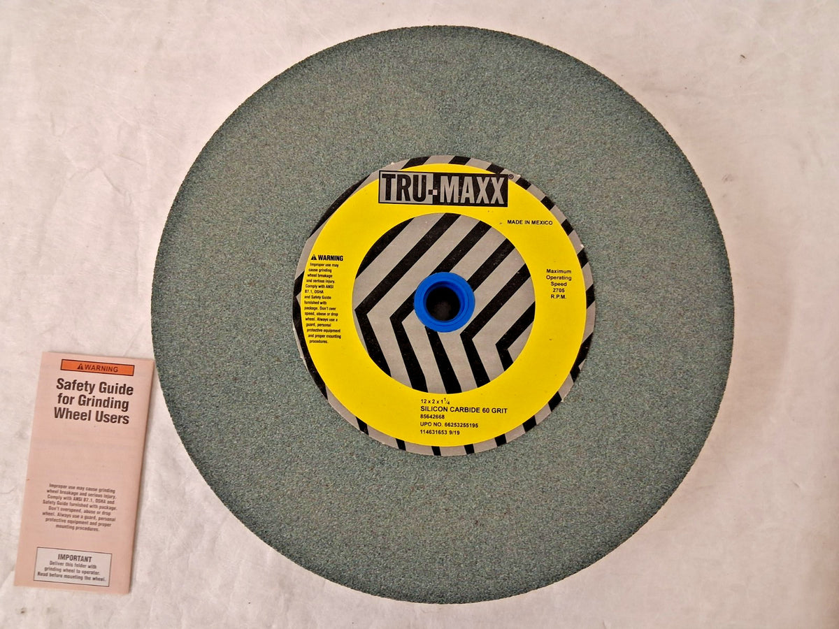TRU-MAXX Bench & Pedestal Grinding Wheel 12" Dia 2" Thick 66253255195