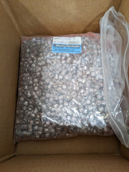 Electro Clinch Captive Nut 5/16-18 0.125" Min Panel Thick Approx 2,000 ES-0518-3