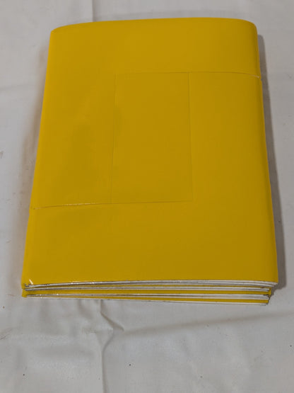 ACCUFORMNMC Die Cut Shape: Vinyl, Yellow, Light Duty Qty 25 LN120