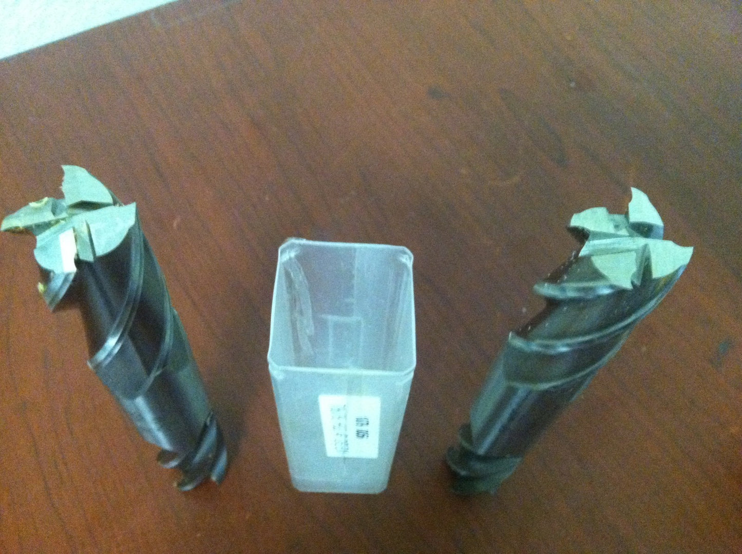 Interstate #1079-0056 7/8" x 7/8" x 1-7/8" x 6-1/8" 4F HSS RH Double End Mills