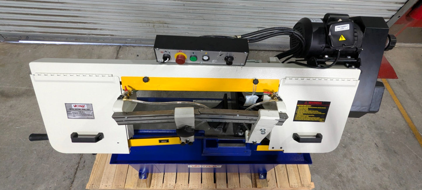 VECTRAX 9x16" Horizontal Bandsaw 110V  1.5HP  Variable Speed  *Shipping Damage*