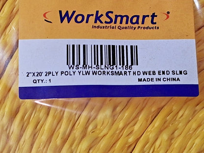 WorkSmart Endless Type 5 Web Sling 20FT Long WS-MH-SLNG1-186