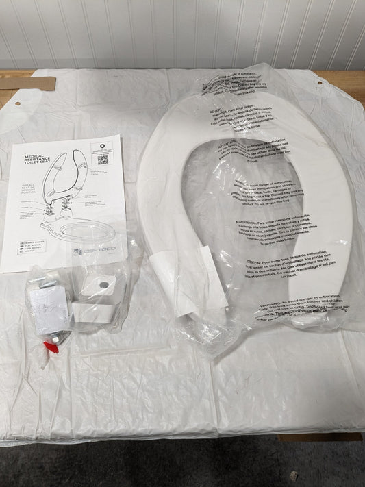 CENTOCO Raised Toilet Seats Type: ADA Handicap Accessible HL500STSCC-001