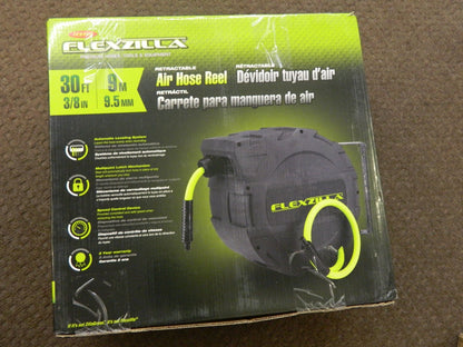 LEGACY Hose Reel with Hose: 3/8" ID Hose x 30', Spring Retractable L8232FZ