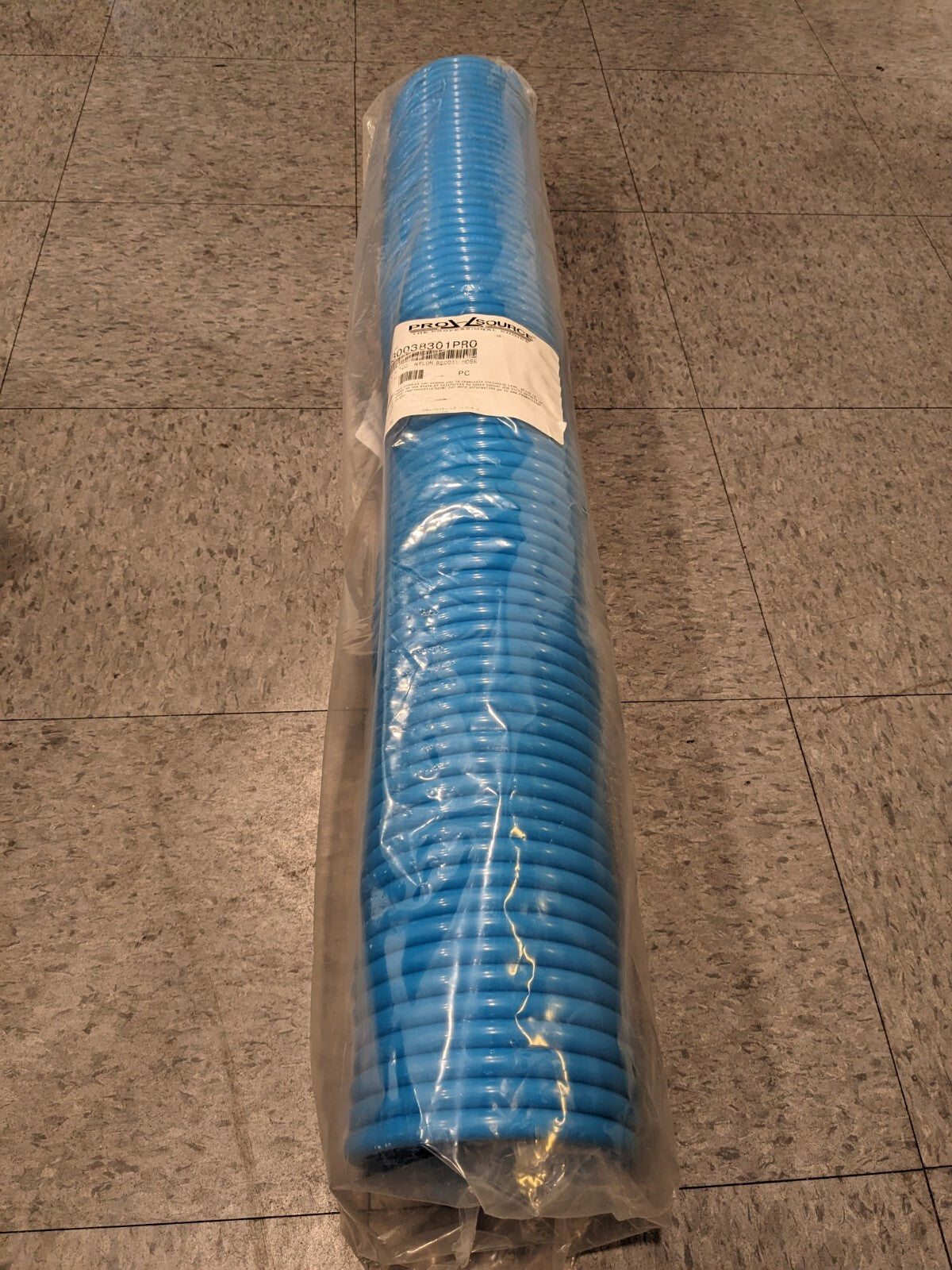 PRO-SOURCE Coiled & Self Storing Hose: 3/8" ID, 100' Long 5530038301PRO