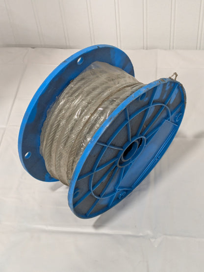 WorkSmart Aircraft Cable 1/4" x 3/16" Dia x. 100' Long WS-MH-WIRE-116
