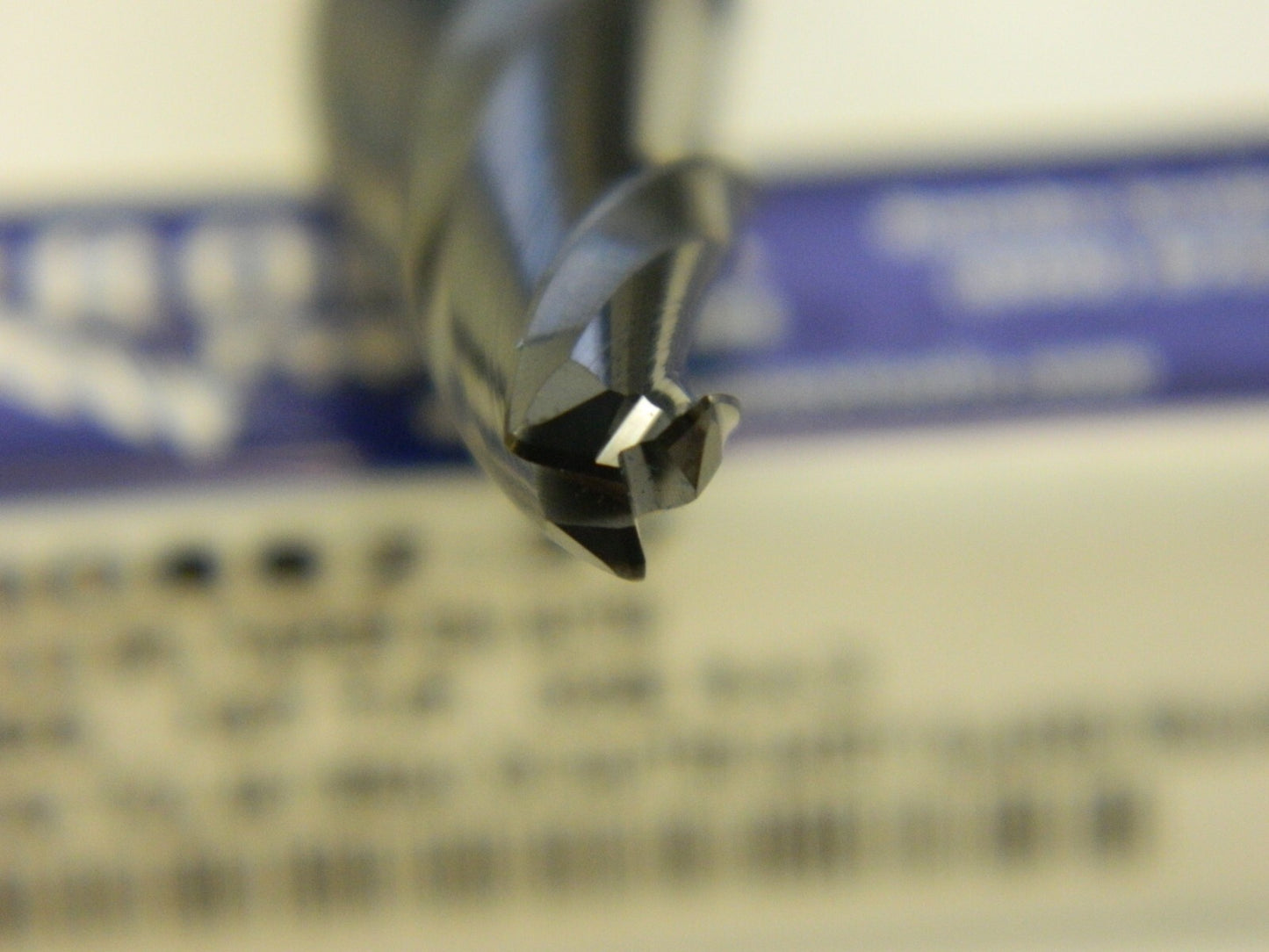 PROMAX7°per Side 3/16" SmallEnd Diam3 fl Solid Carbide Square End mill 500882-37