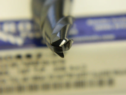 PROMAX7°per Side 3/16" SmallEnd Diam3 fl Solid Carbide Square End mill 500882-37