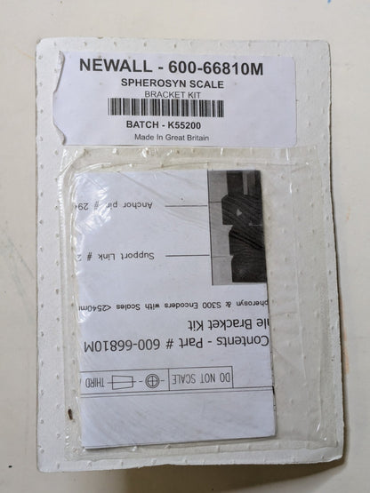 Newall Spherosyn Scale Mounting Bracket Kit 600-66810M