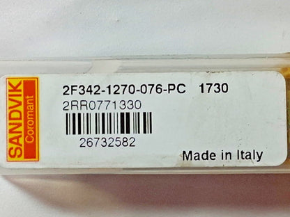 Sandvik Carbide Square End Mill 1/2" Dia 5 Fl 2RR0771330