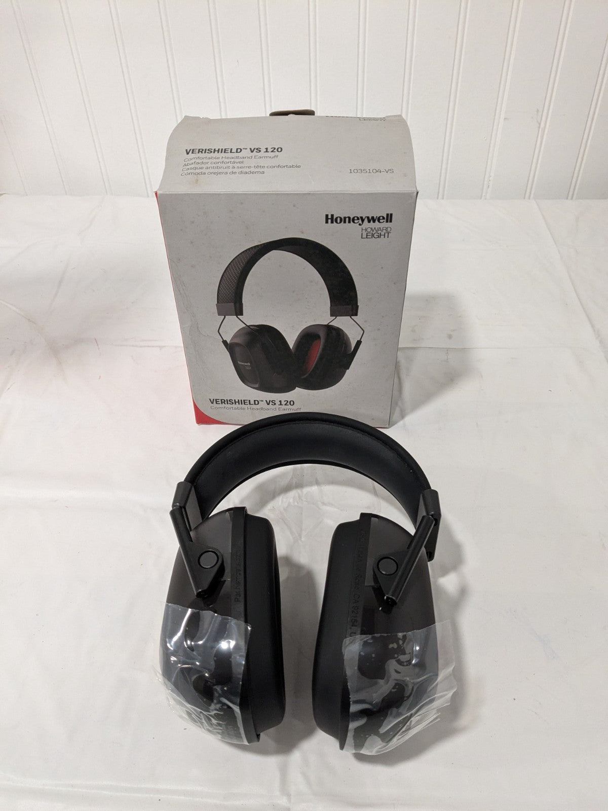 Howard Leight VS120 VeriShield Over-The-Head Earmuff, Mid Level 1035104-VS