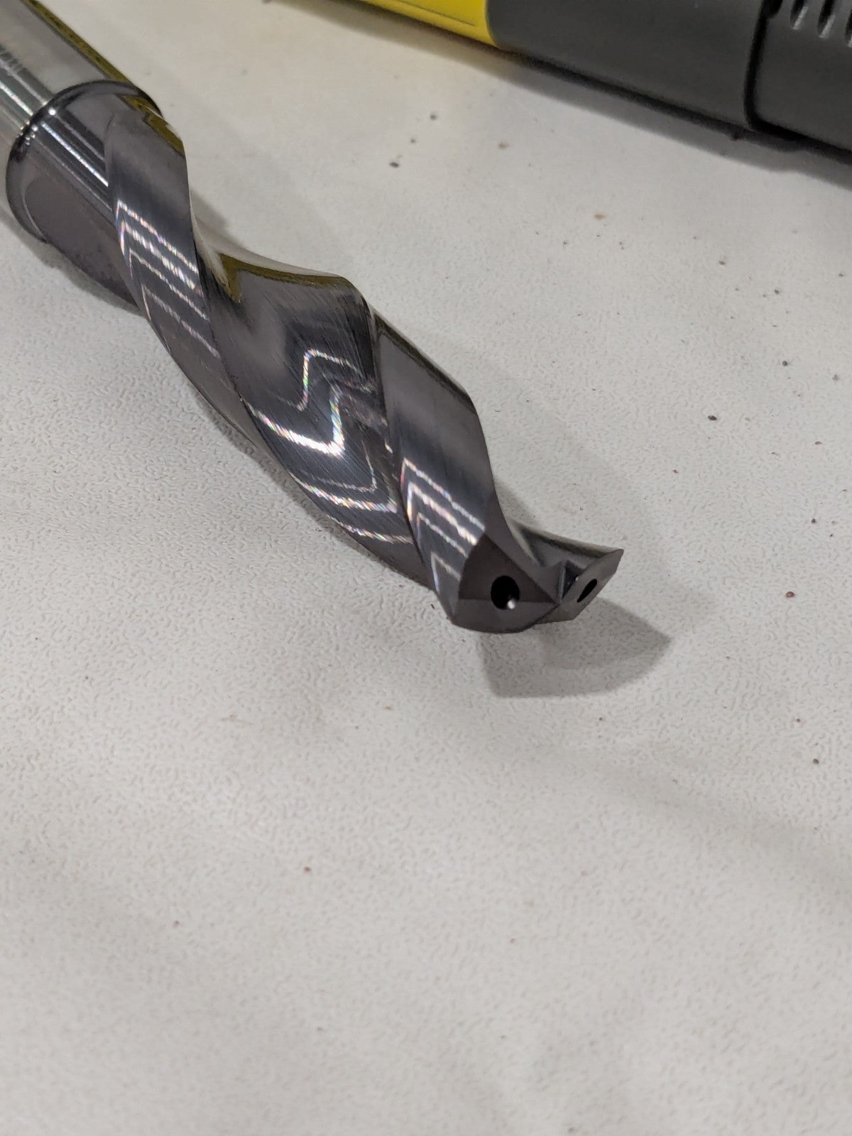 Sandvik Solid Carbide Screw Machine Drill Bit 12.9mm 140° Spiral Flute 7782476