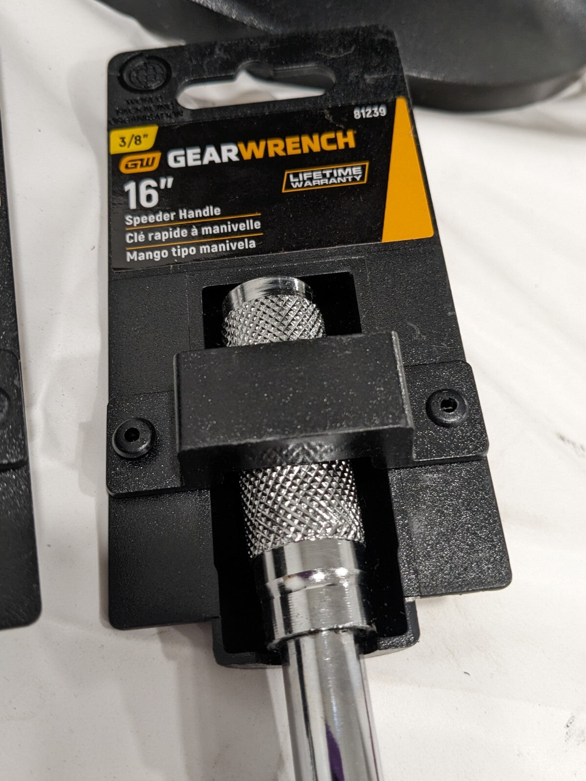 GEARWRENCH Speed Handle: Chrome-Plated 16" OAL Qty 3 81239