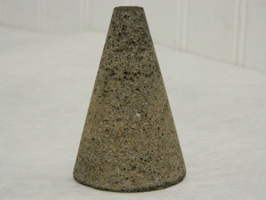 CGW Abrasives 16 Grit Cone Type 17 2" Max Diam 3" Head Thickness Qty 9 49028