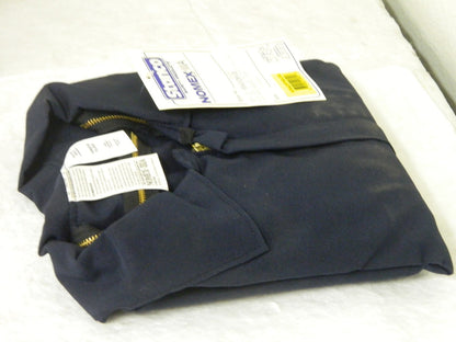 Stanco Flame Resistent Jacket 2 Pockets Zipper Navy Blue Size 2XL NX6624TNB-2XL