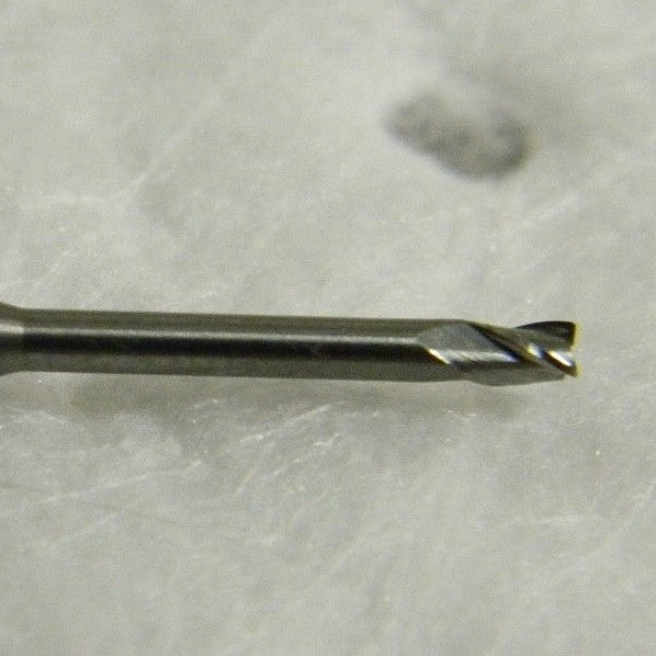 Accupro Square End Mills 0.08" Diam x 0.12" LOC 3FL Qty 2 61731592