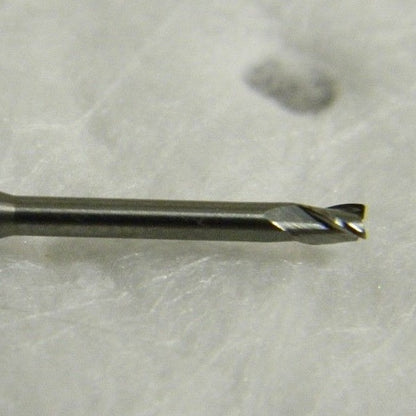 Accupro Square End Mills 0.08" Diam x 0.12" LOC 3FL Qty 2 61731592