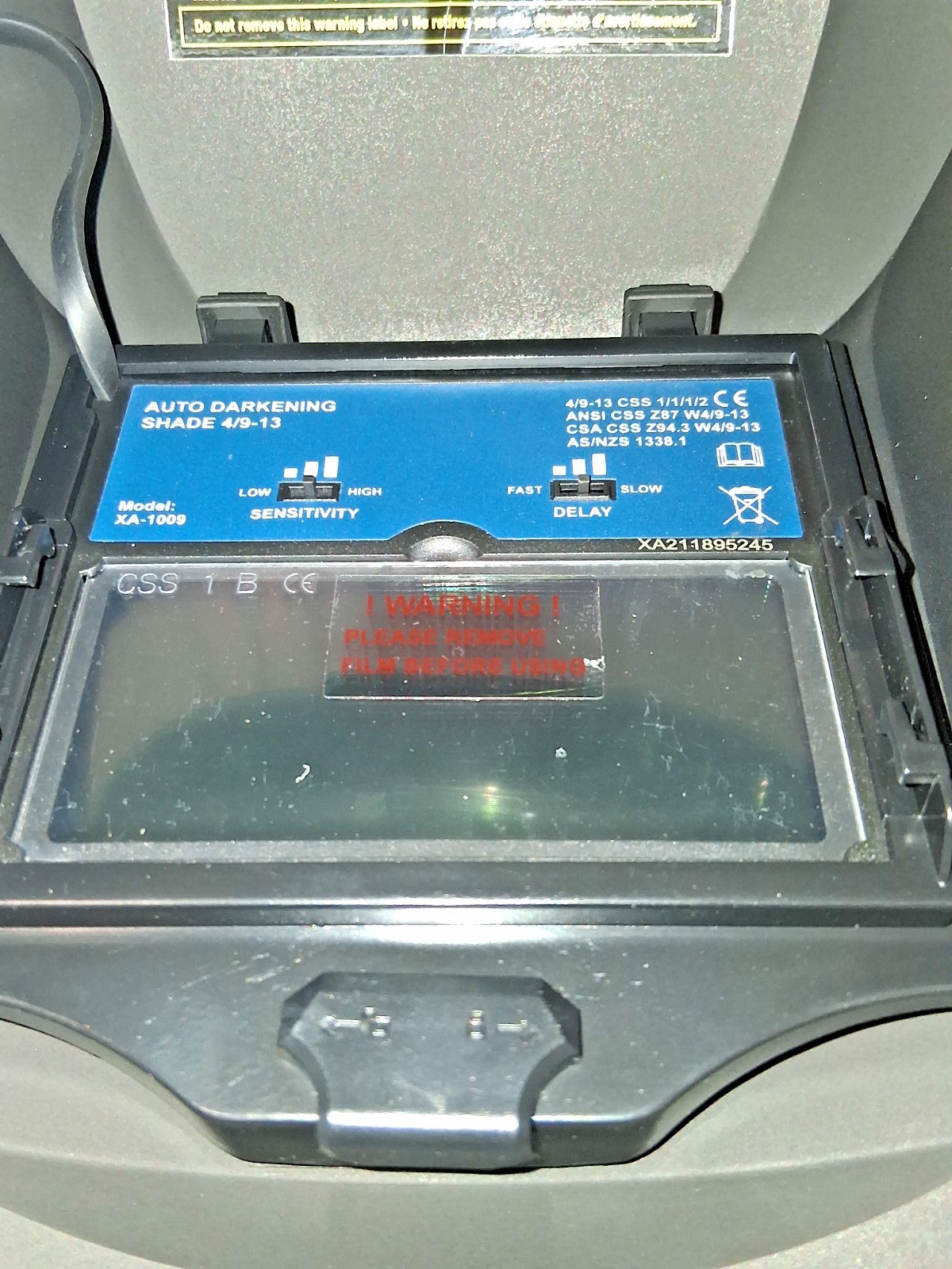 Sellstrom Welding Helmet with Digital Controls Black S26100