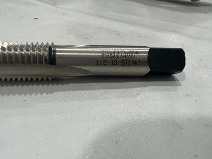 HELI-COIL Hand STI Tap: 1/2-13 UNC, H3, 4 Fl Bottoming Chamfer 8CBB