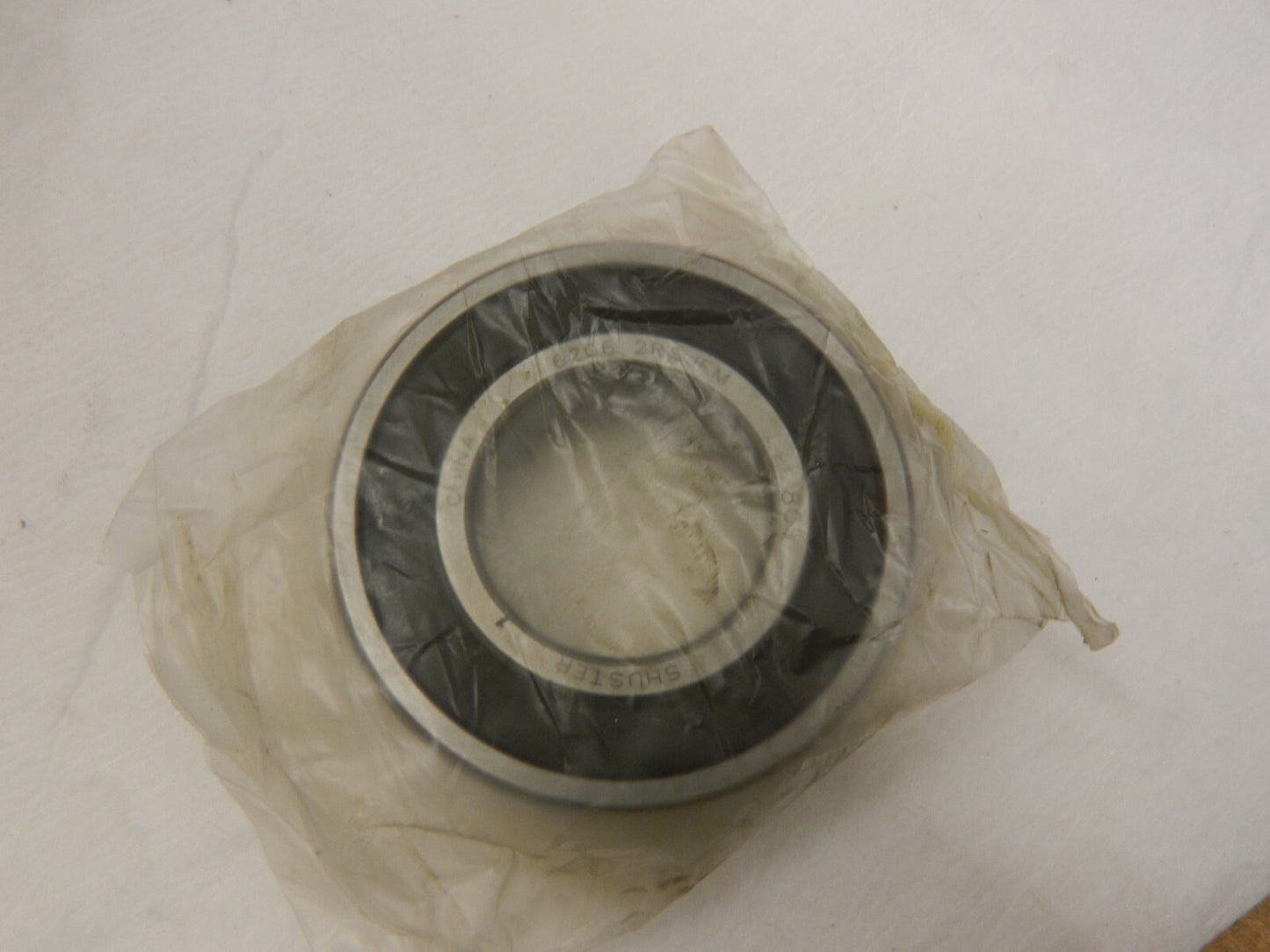 SKF Deep Groove Ball Bearing: 62 mm OD, Double Seal 6206 2RSJEM