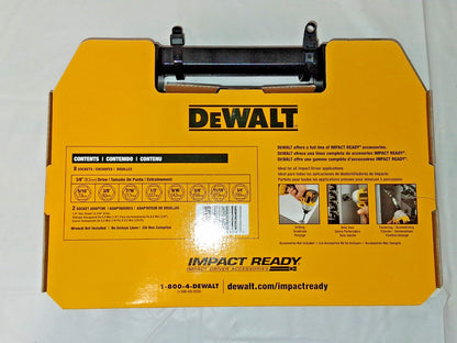 DeWALT Deep Impact Socket Set 10 Pc DW22838