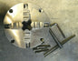 Pratt Manual Lathe Chuck: 4 Jaws, 9.84" Dia, Independent 1014400