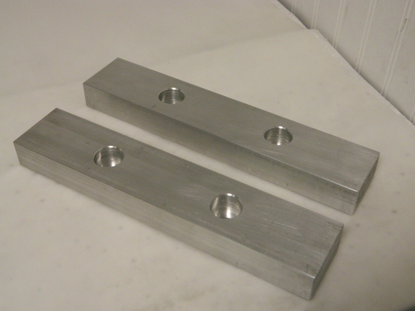Gibraltar Aluminum Soft Fixed Vise Jaw 2.5" H x 1.25" Thick 1-Pair EVJ
