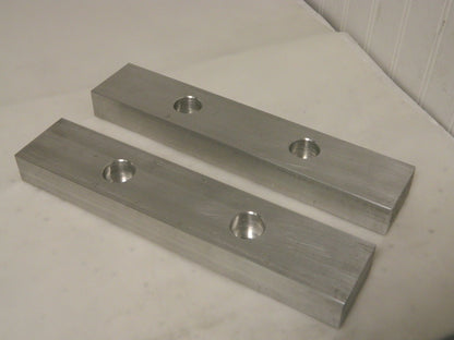 Gibraltar Aluminum Soft Fixed Vise Jaw 2.5" H x 1.25" Thick 1-Pair EVJ