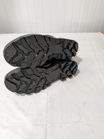 PRO-SAFE Work Shoe: Size 10, 13" High, Polyvinylchloride, Steel Toe PS-44231-10
