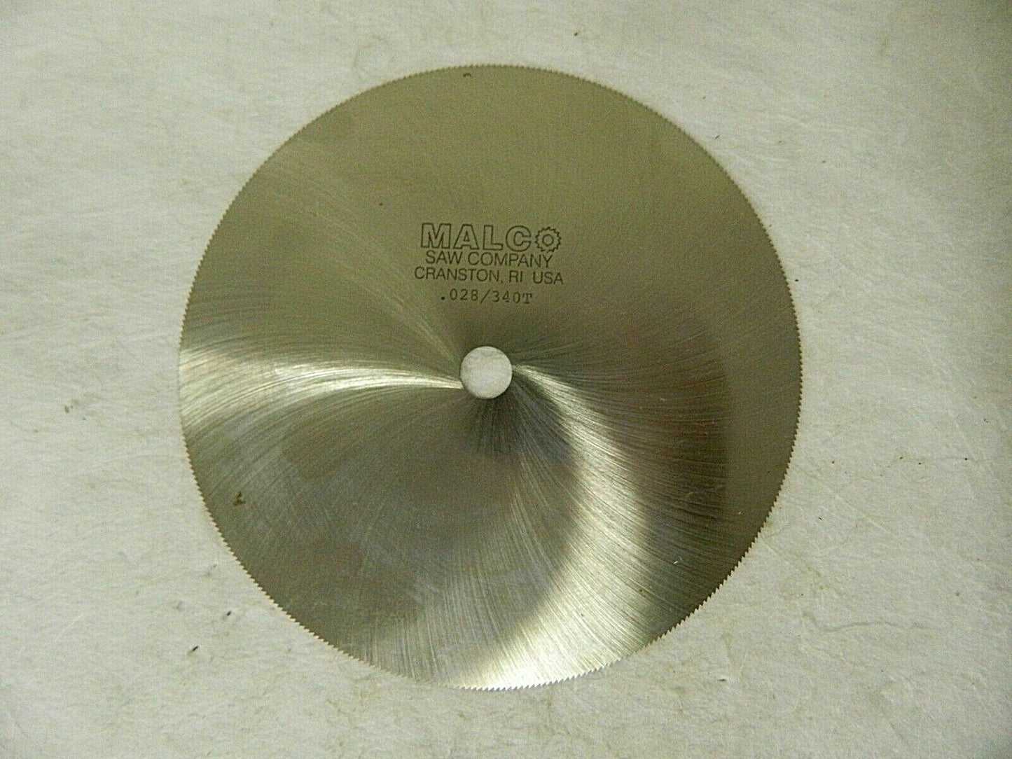 Malco Jeweler's Saw 6" Dia. x 0.028" Blade Thickness 340T HSS 068