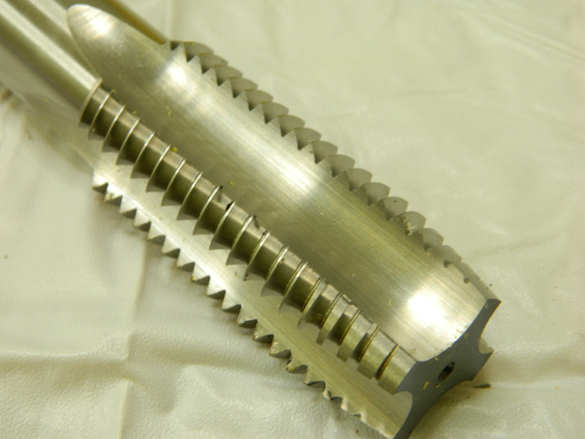 Morse HSS Straight Flute Hand Tap 4 Flutes, 1-3/8", 6 Size 32489