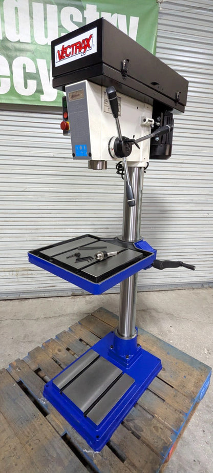 Vectrax 20" Variable Speed Drill Press  3MT  1HP  115V  RF-19V  *Scratch & Dent*