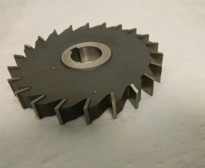 Pro 5" Diam x 5/8" Face Width Straight Tooth Side Milling Cutter 22 Te