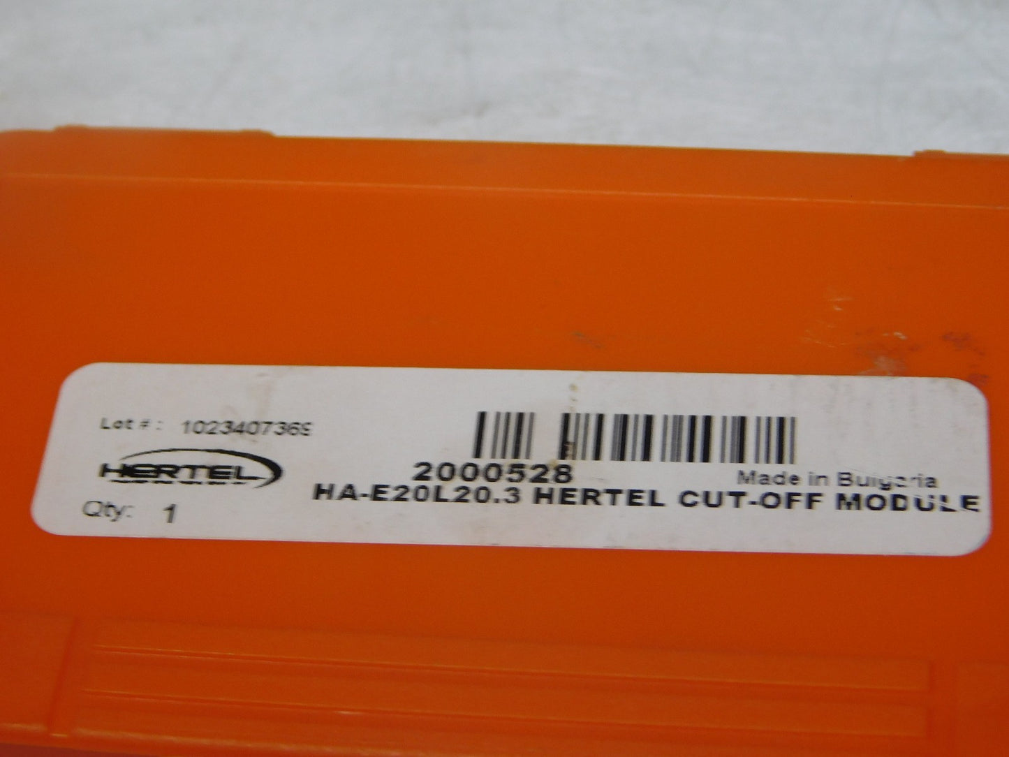 Hertel Indexible Cut-Off & Grooving Module 20mm Max DOC LH 2000524 HA-E20L20.3