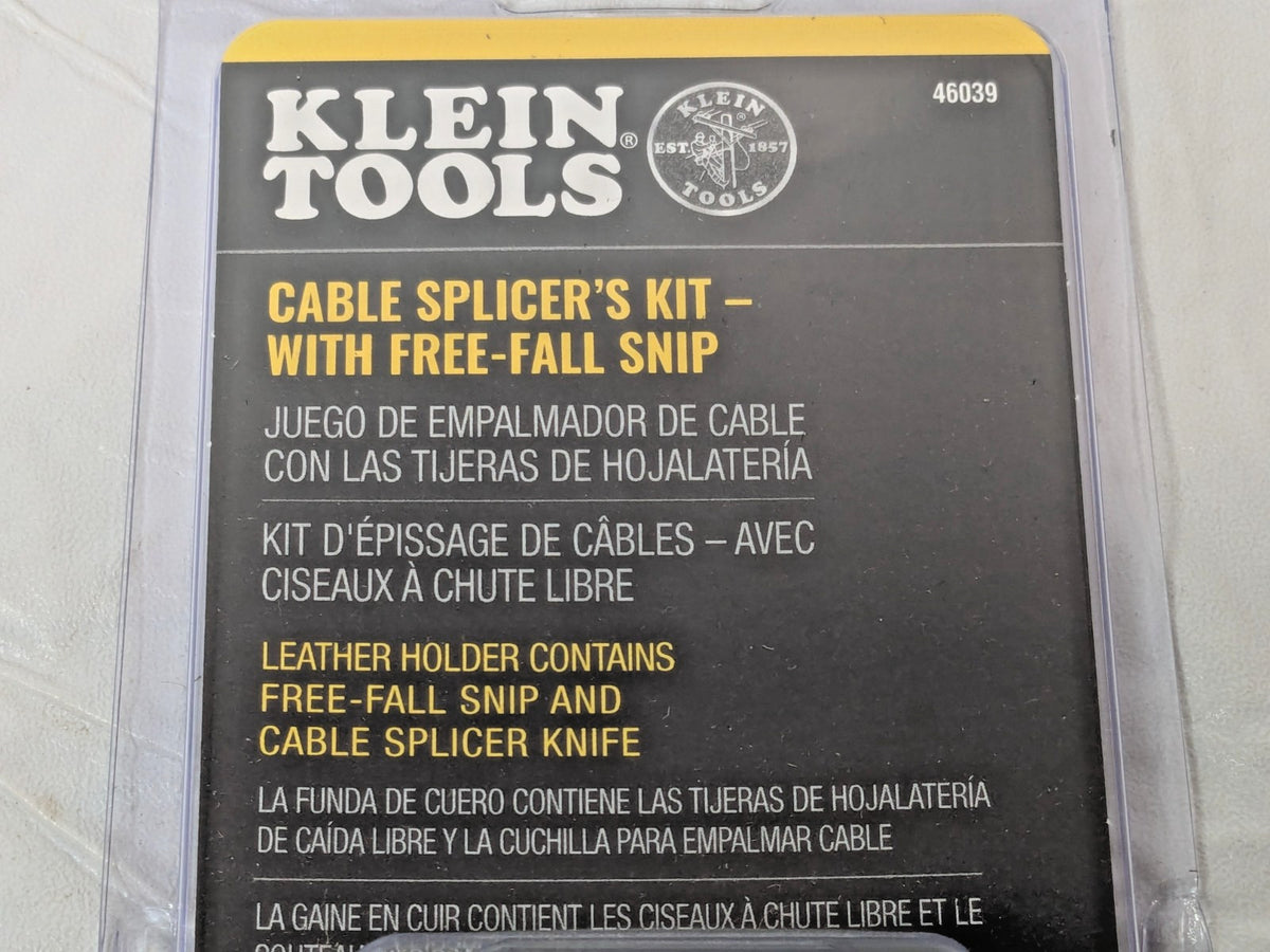 Klein Tools Cable Splicer's Kit w/Free-Fall Snip 46039