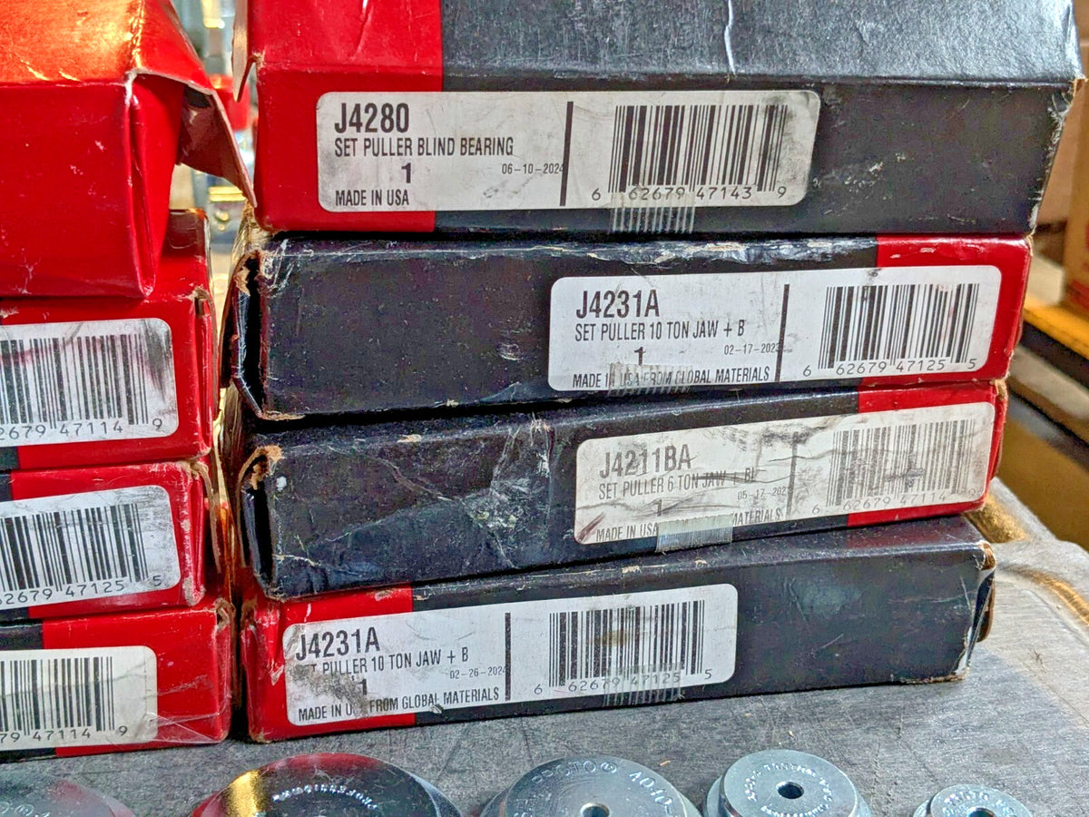 Proto-Ease Master Puller Set J4235A INCOMPLETE