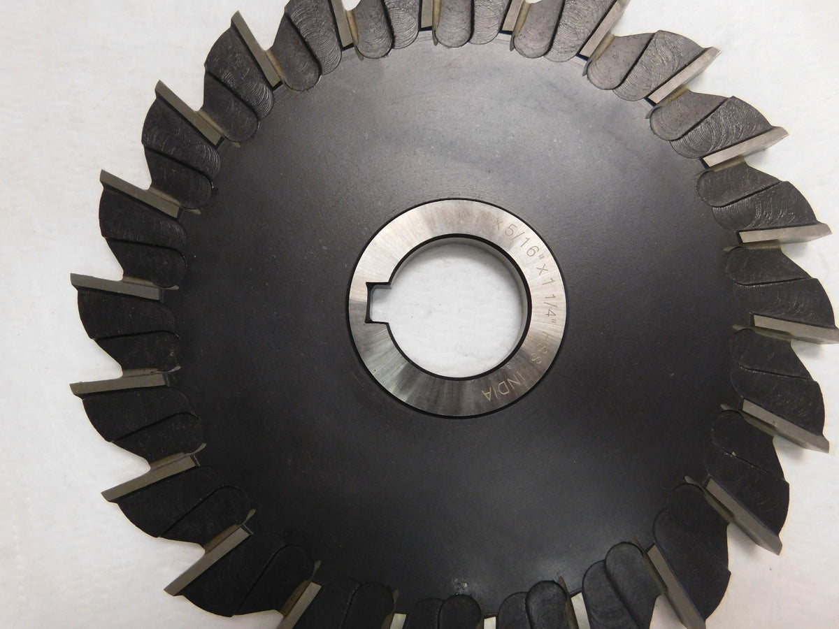 Interstate Side Milling Cutter 7" x 5/16" x 1-1/4" HSS 22 Teeth 03017209