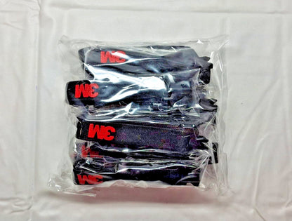 3M Elastic Eyeglass Straps Black Solus 1000 Series Safety QTY 10 7100085458