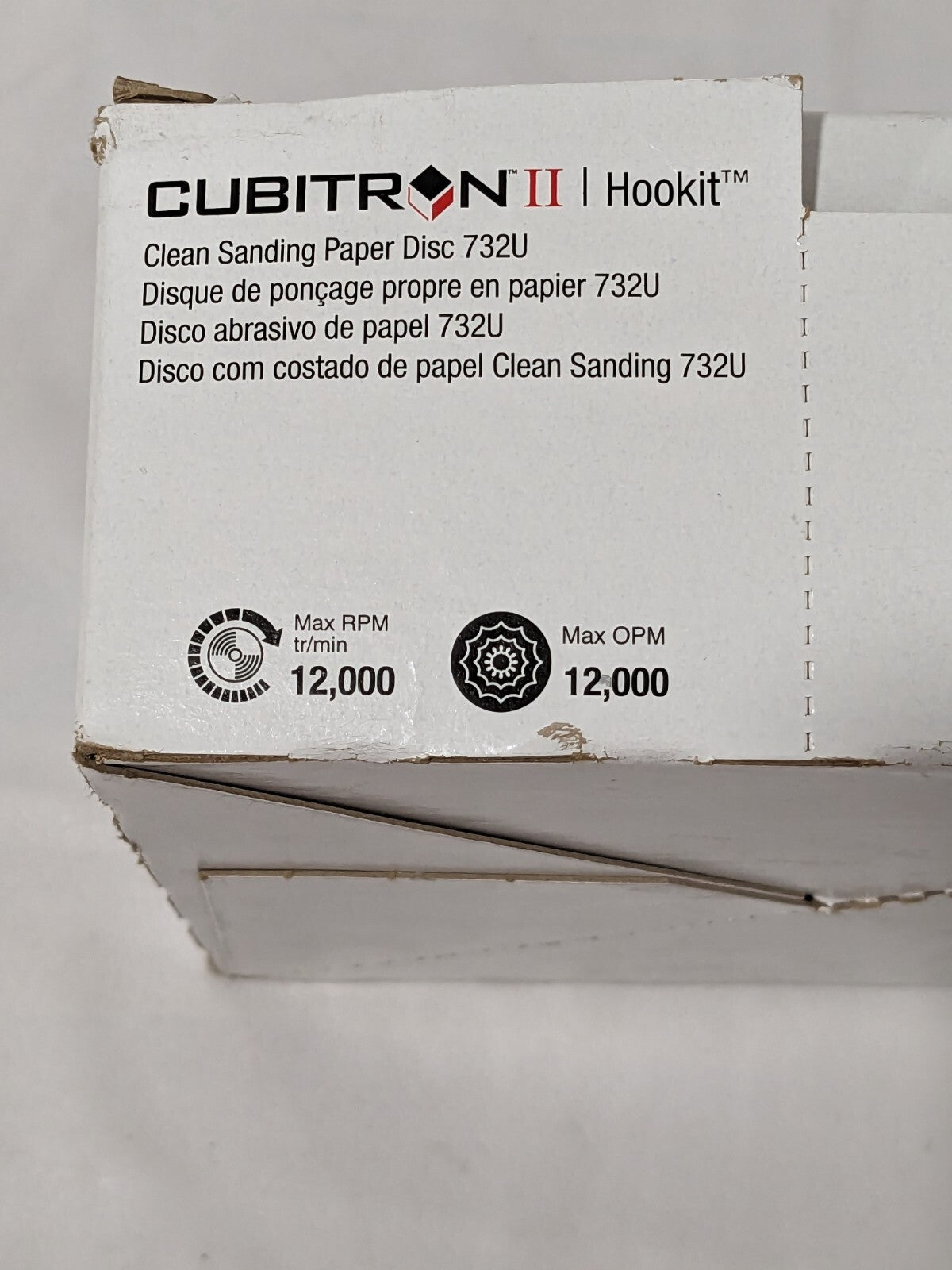 3M Cubitron II Hookit 732U 6" Hook & Loop Disc Qty 50 64268
