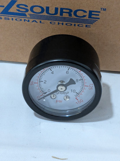 PRO-SOURCE FRL Combination Unit: 1/4 NPT, Mini with Pressure Gauge 19240068
