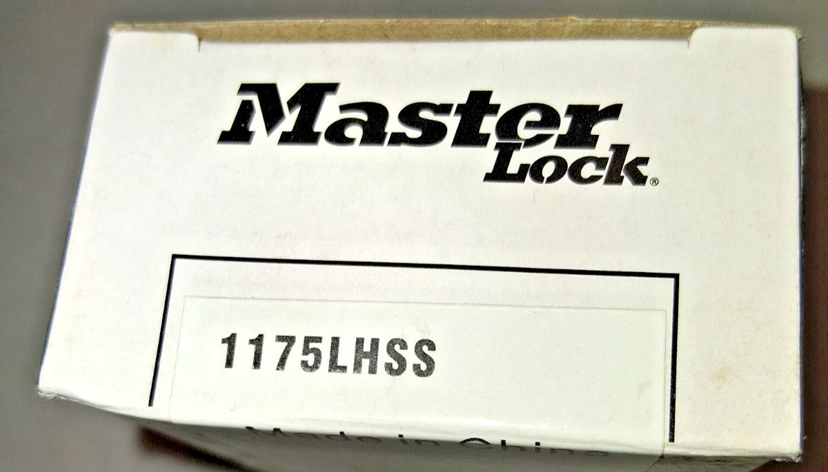 Master Lock Combination Lock 2" H 2-1/4" W 1175LHSS