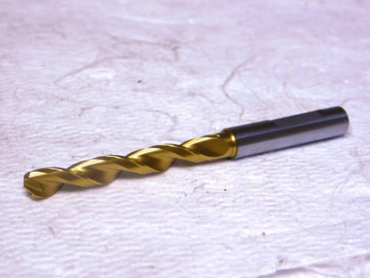 Walter HS Parabolic Drill Bit 0.2559 Dia 2Fl 130º RH TiN 3.583L A6292TIN-6.5